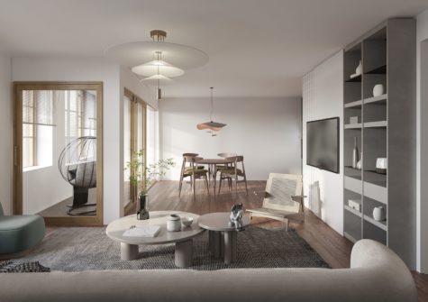La Sarraz, appartement 4.5 pièces, surface 102 m2 – Lot 4