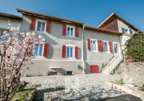 Begnins, maison de 5.5 pièces et 162m2 habitables